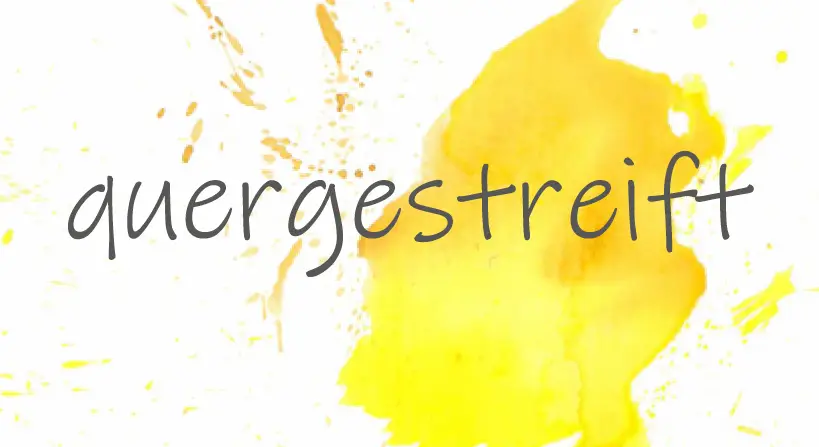 Quergestreift - Logo