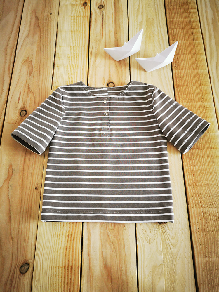 T-Shirt mit ½ Arm und Rundhals – Ausschnitt (unisex)