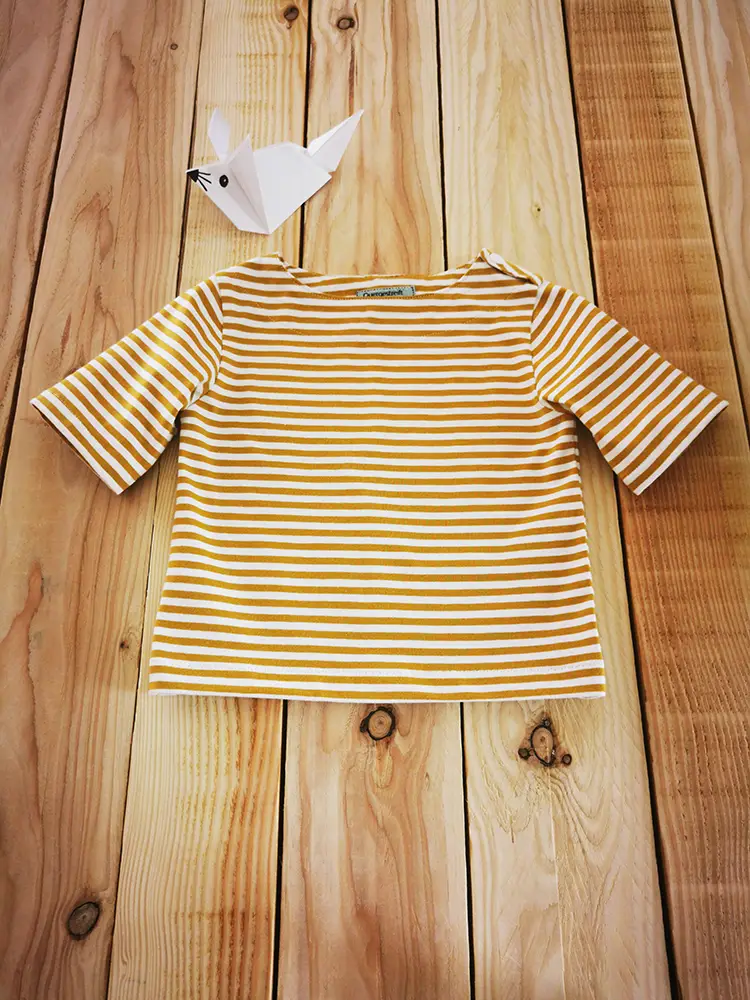 T-Shirt mit ½ Arm und U-Boot Ausschnitt (unisex)