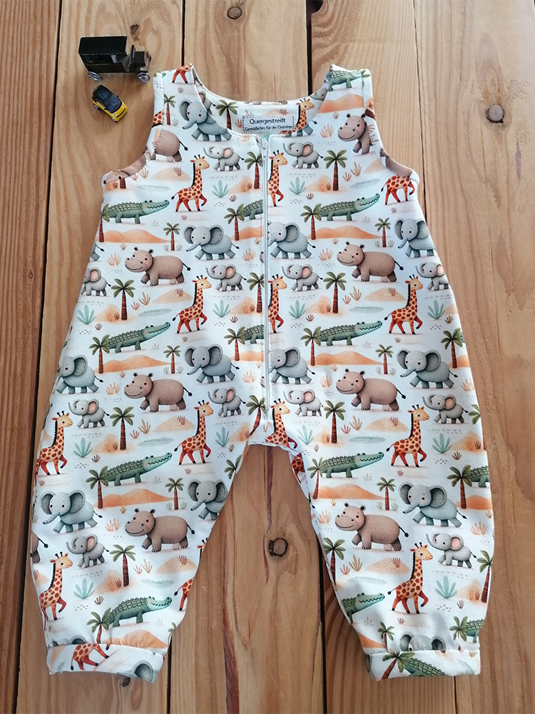 Jumpsuit mit Reißverschluß (unisex)