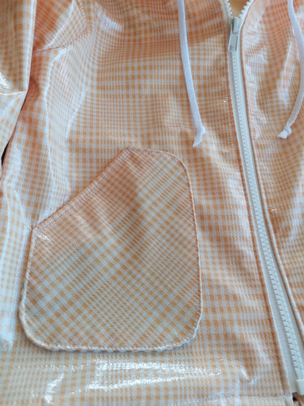 Regenjacke mit Kapuze