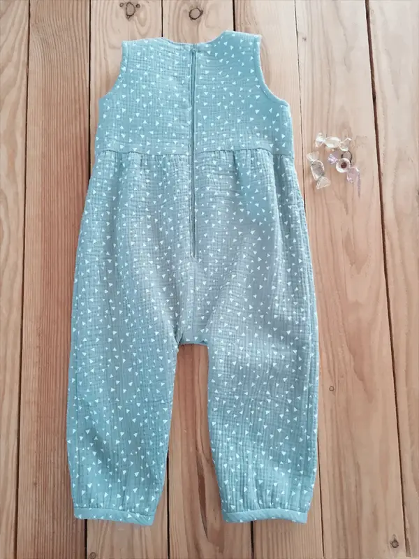 Jumpsuit mit Reißverschluß
